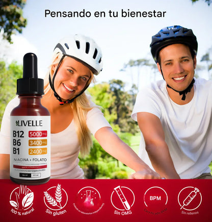 SUPLEMENTO LÍQUIDO VITAMINA B12 - OFERTA 2X1