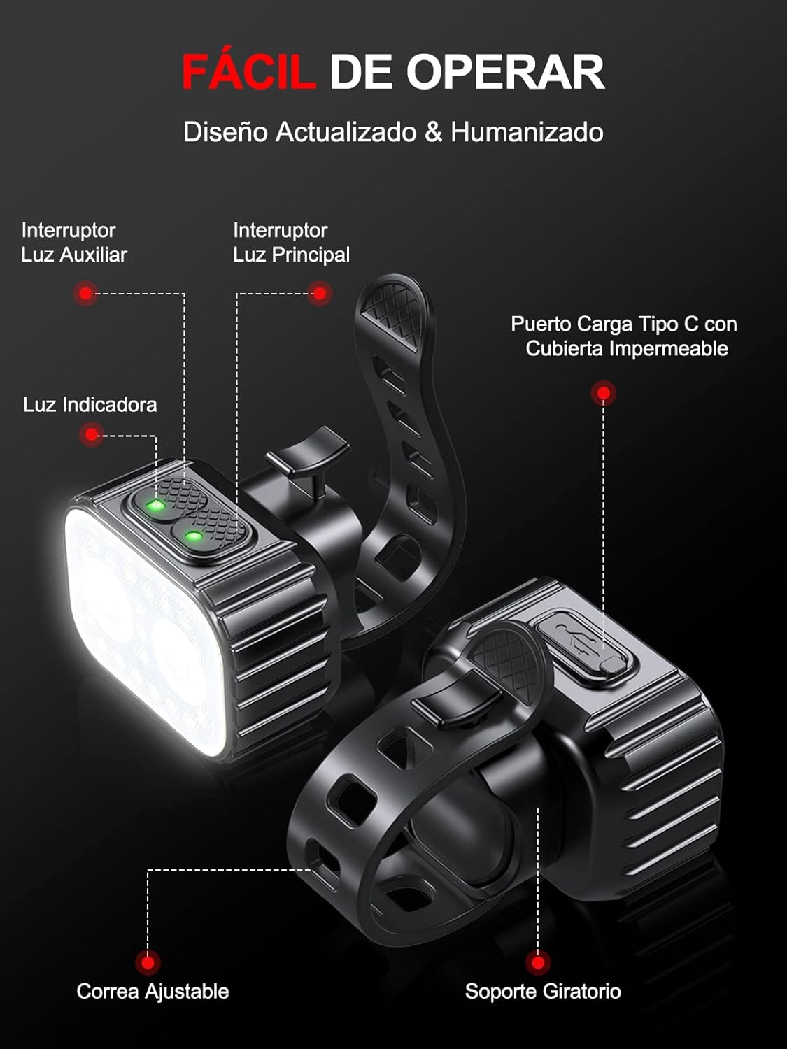 Pack Luces LED Recargables