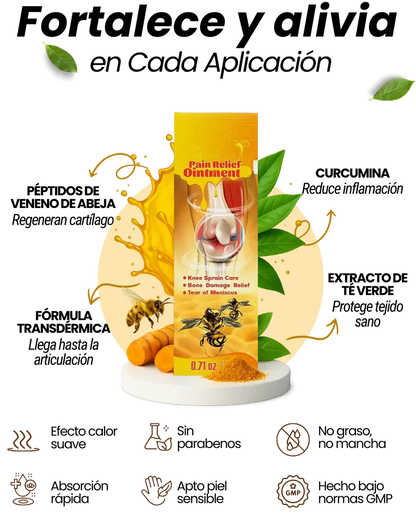 Pómada natural Abeja Rodilla