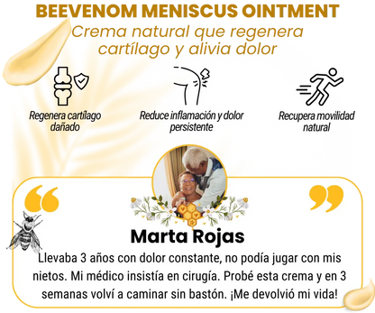 Pómada natural Abeja Rodilla