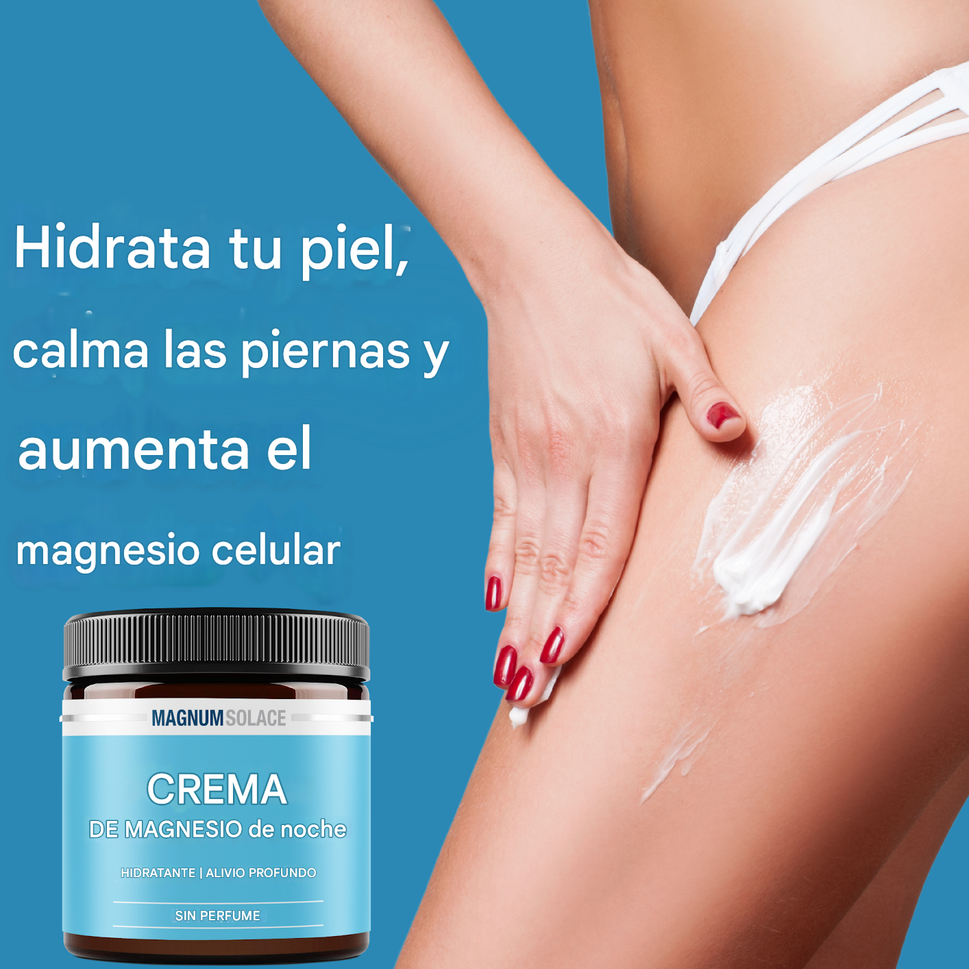 Crema nocturna de magnesio