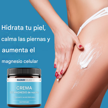 Crema nocturna de magnesio