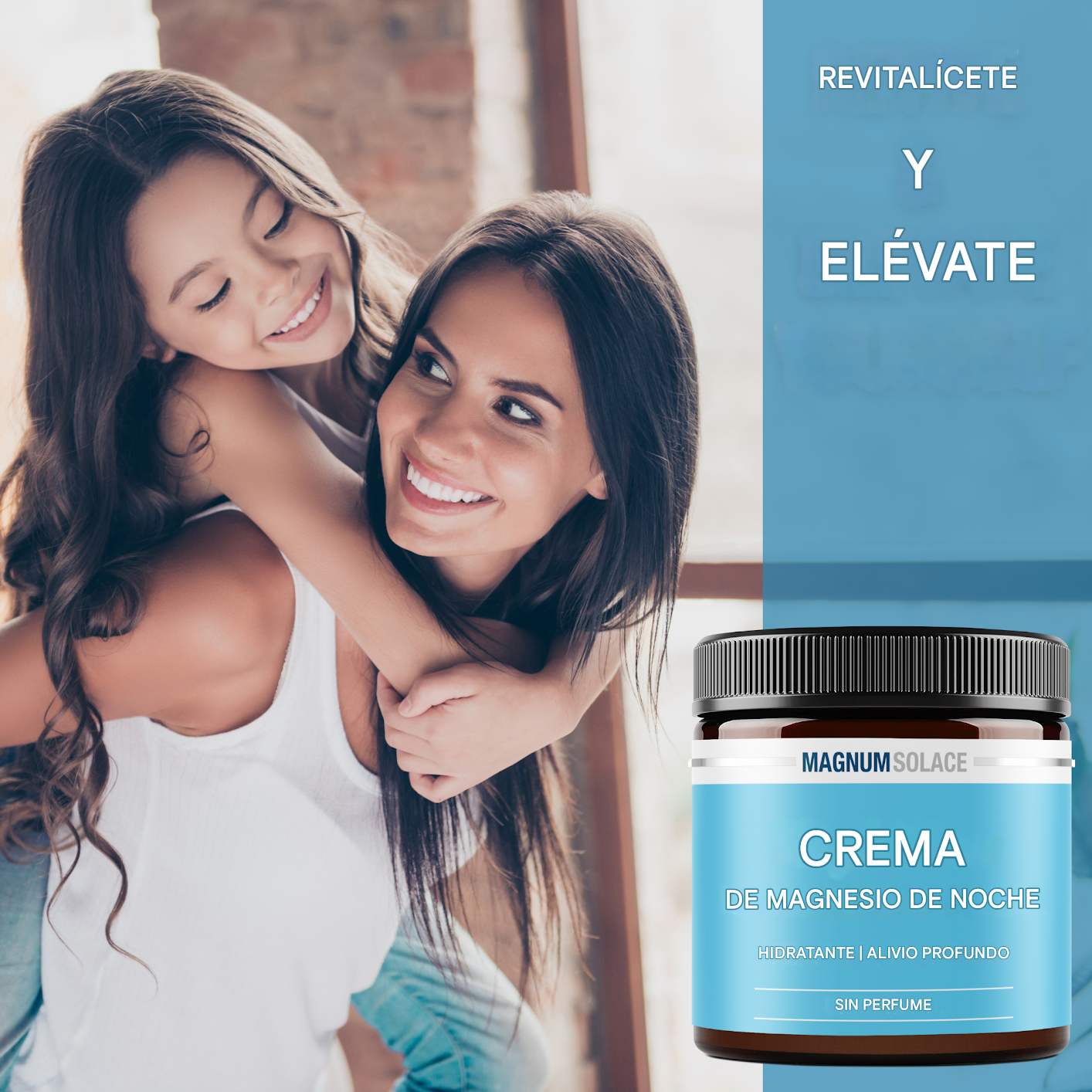 Crema nocturna de magnesio