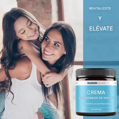 Crema nocturna de magnesio