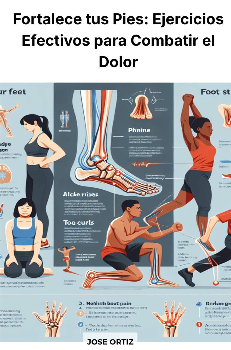 FORTALECE TUS PIES - EJERCICIOS EFECTIVOS PARA COMBATIR EL DOLOR (EBOOK)