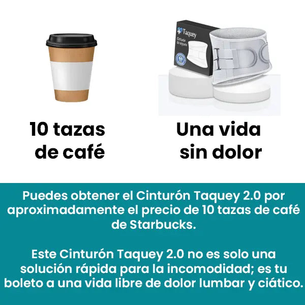 Cinturón Taquey 2.0 - Alivia el dolor de ciática
