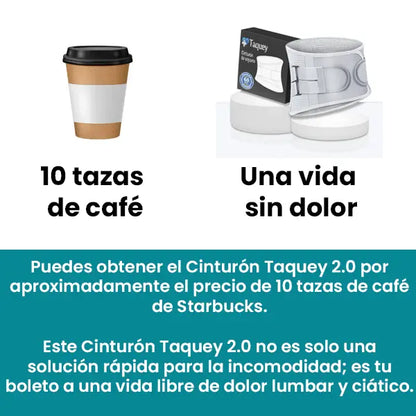 Cinturón Taquey 2.0 - Alivia el dolor de ciática