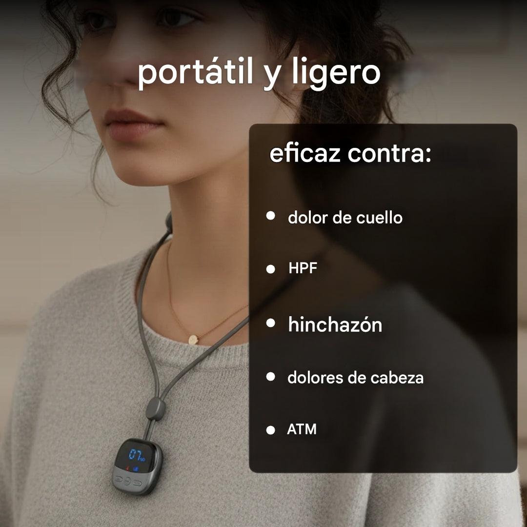 Masajeador de cuello portátil